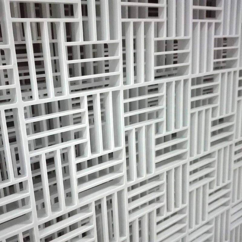 Потолочная вентиляционная решетка 595x595, П6060ДП fusion