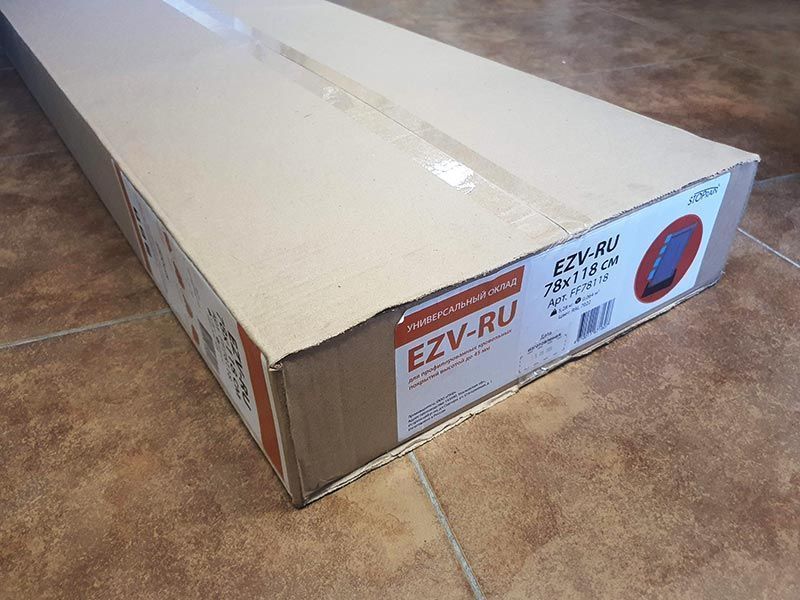 Оклад для профилированных кровельных покрытий EZV-RU 55x78