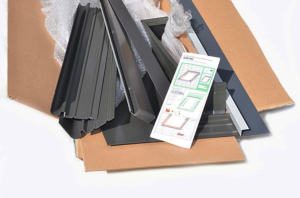 Оклад для плоских кровельных покрытий ESV-RU 78x118