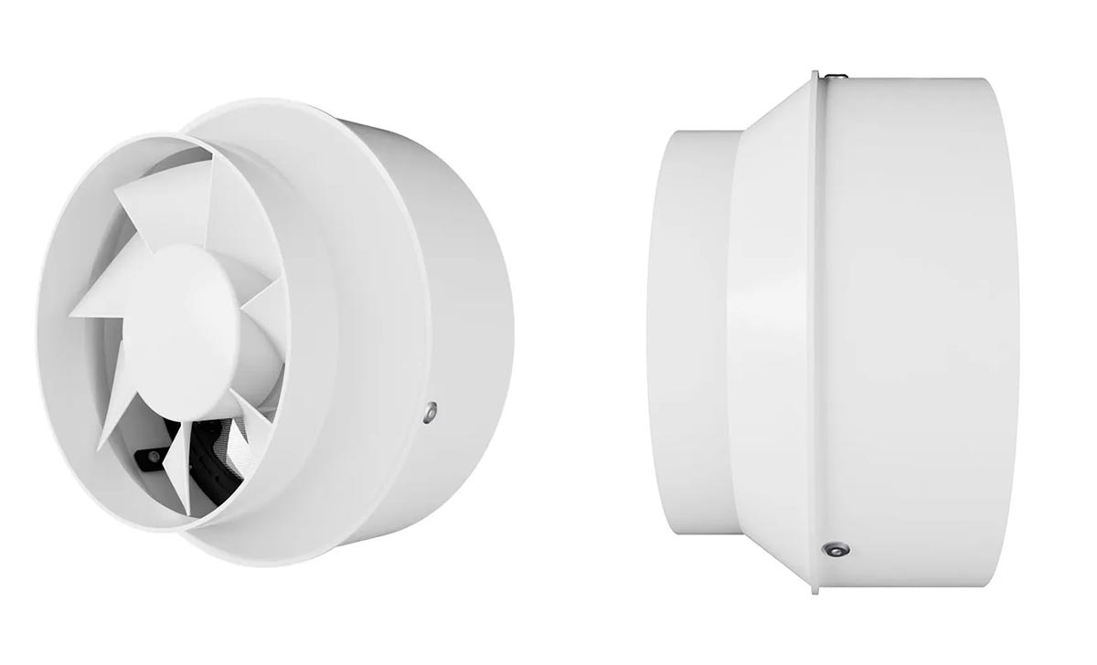 Вентилятор встраиваемый SYMPHONY 5S BB, осевой d 125 мм