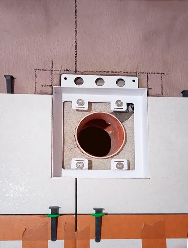 Решетка вентиляционная Keramo Air 170x170 с фланцем D125