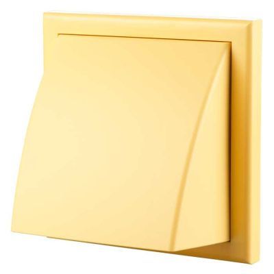 Защитный колпак Вентс 154x154 Ø100 мм бежевый