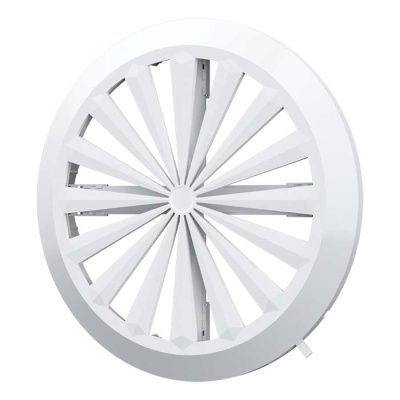 Решетка регулируемая 10RKU с регулируемым фланцем D90-160