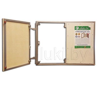Люк под плитку Премиум 3D 80-50 (2 двери)