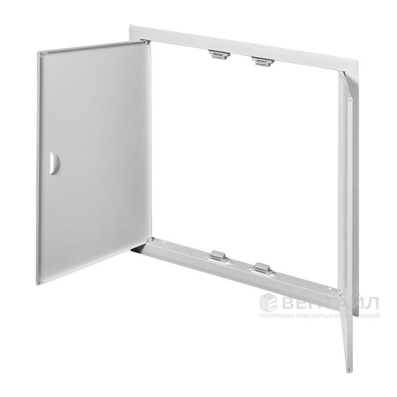 ЛММ 80х100/2 люк металлический с магнитом 2 двери