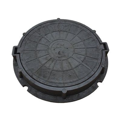 Люк канализационный СМ В60-750 черный