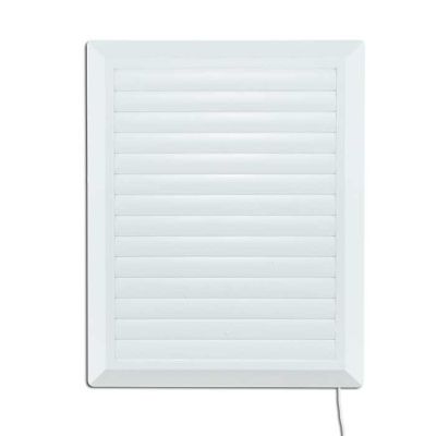 Вентрешетка с фиксирующимися жалюзи 200x295, серия ZR2030