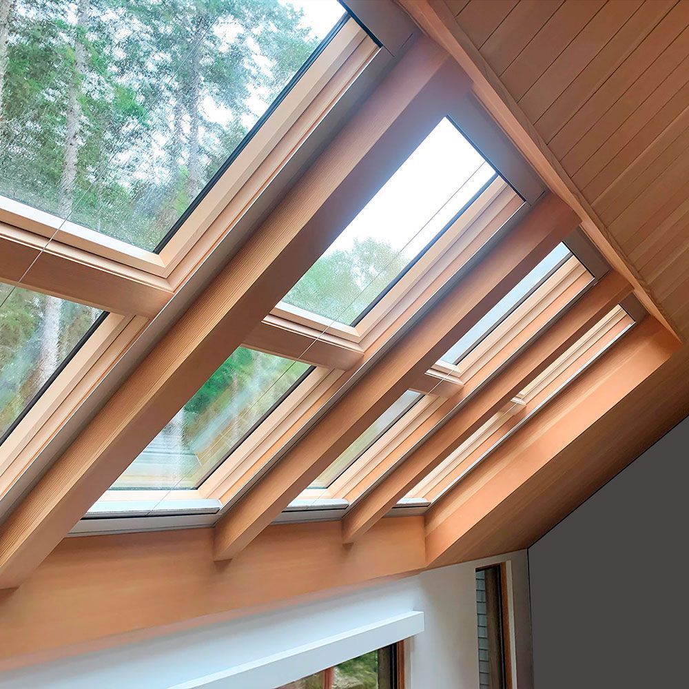 Мансардное окно Fakro FNP U5+ (CH) глухое 94x140 (двухкамерное)