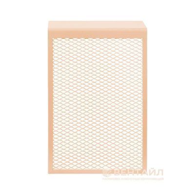 Экран на радиатор металлический, 290x610x140 мм, 3 секции (бежевый)