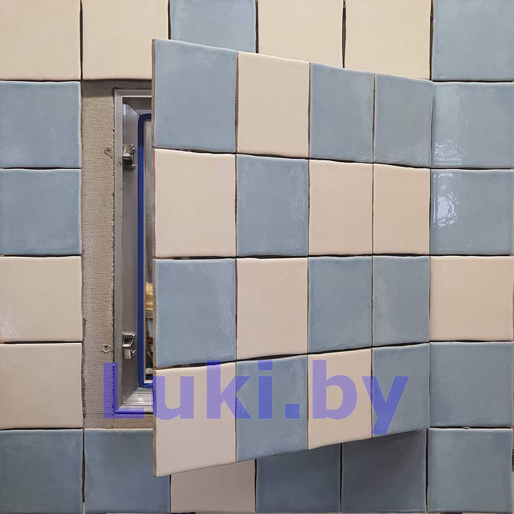 Люк Визионер Триумф 30x30 нажимной под плитку