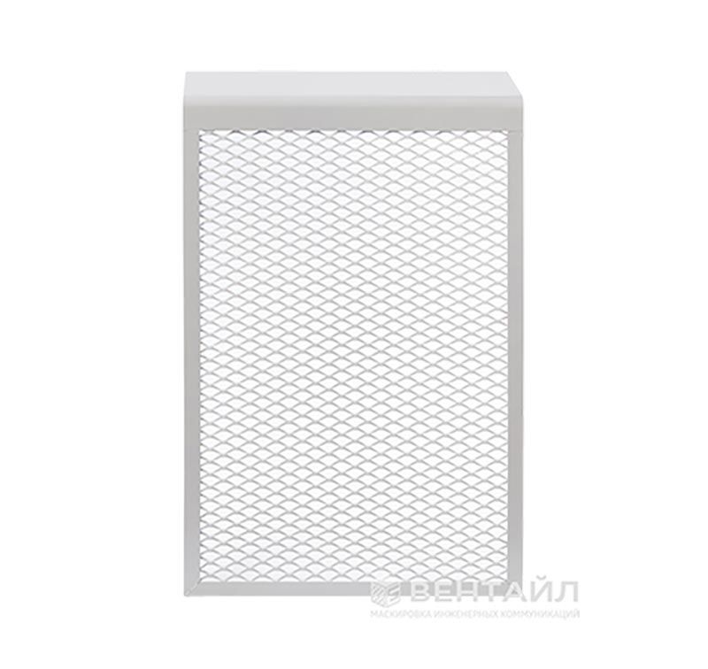 Экран на радиатор металлический, 590x610x140 мм, 6 секции (бежевый)