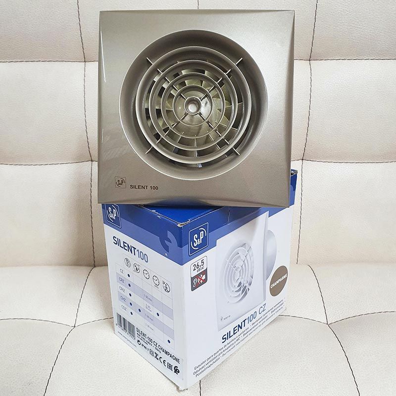 Вентилятор Silent 100 CZ Champagne