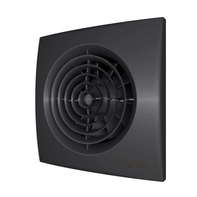 Вентилятор AURA 4C Dark gray metal, 100мм (подшипник, обратный клапан, тихий)
