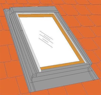 Оклад для плоских кровельных материалов AHRD S 114x140