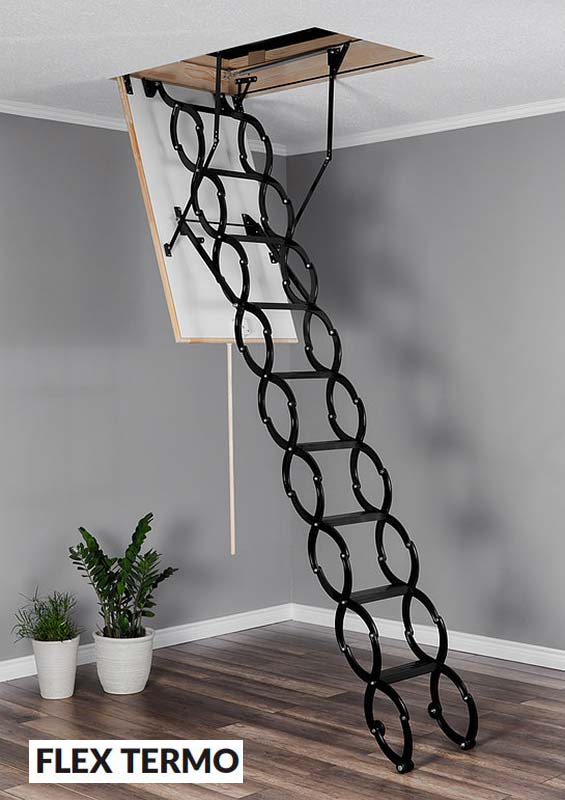 Лестница чердачная Oman Flex Termo 70x70x290