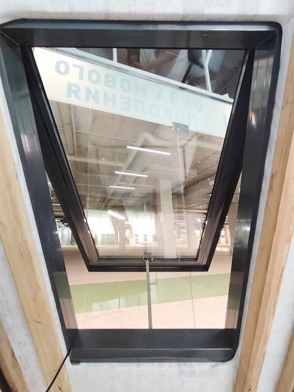 Мансардное окно CitiSky 98x118 Al с электроприводом