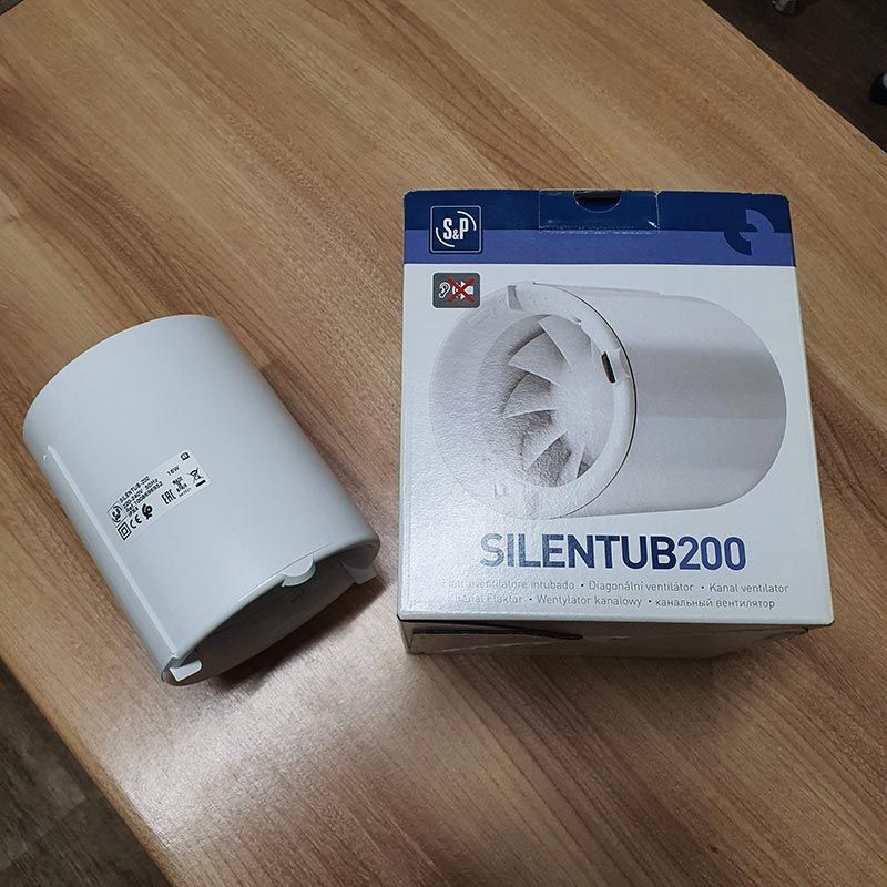 Канальный вентилятор SILENTUB-200(120 мм)