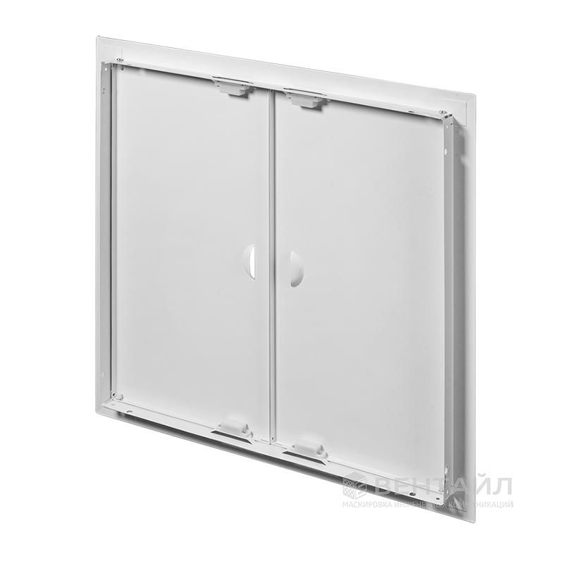 ЛММ 80х100/2 люк металлический с магнитом 2 двери