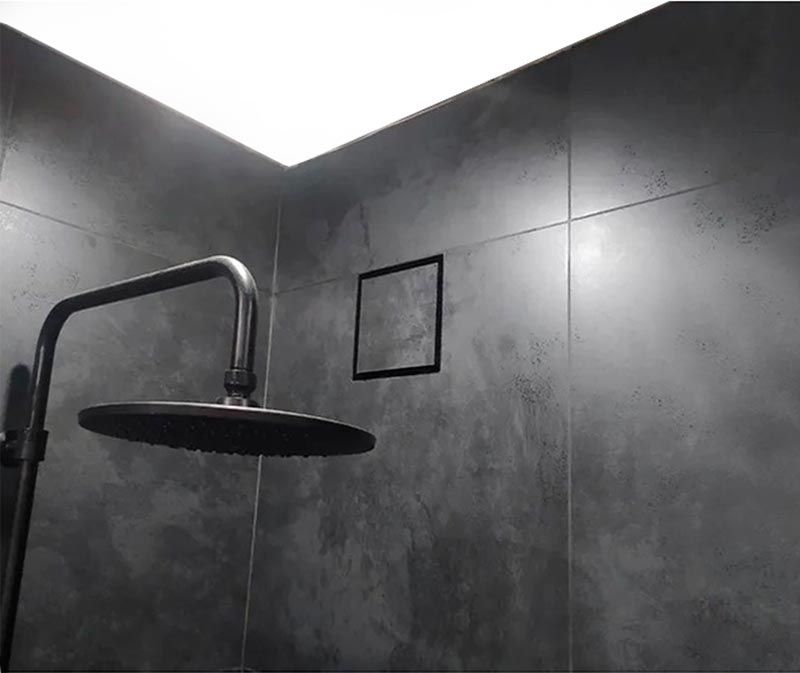 Решетка + вентилятор Euro Air-Vent Premium 210х210 D100 (черная, B16)