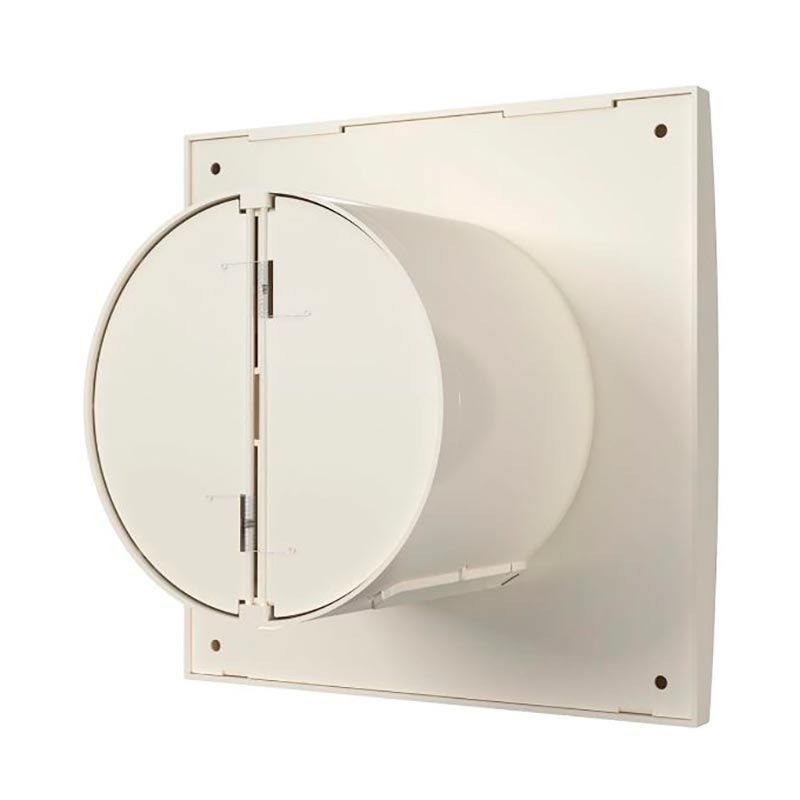 Вентилятор AURA 4C Ivory, 100мм (подшипник, обратный клапан, тихий)