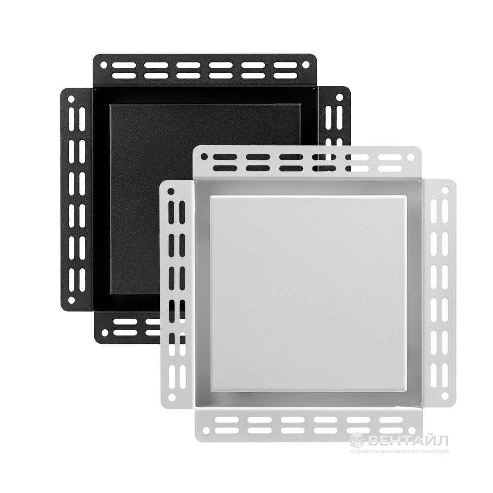 Решетка Вентайл Дизайн 200x200 под покраску и обои