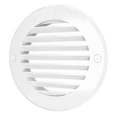 Решетка вентиляционная круглая 10РК с фланцем