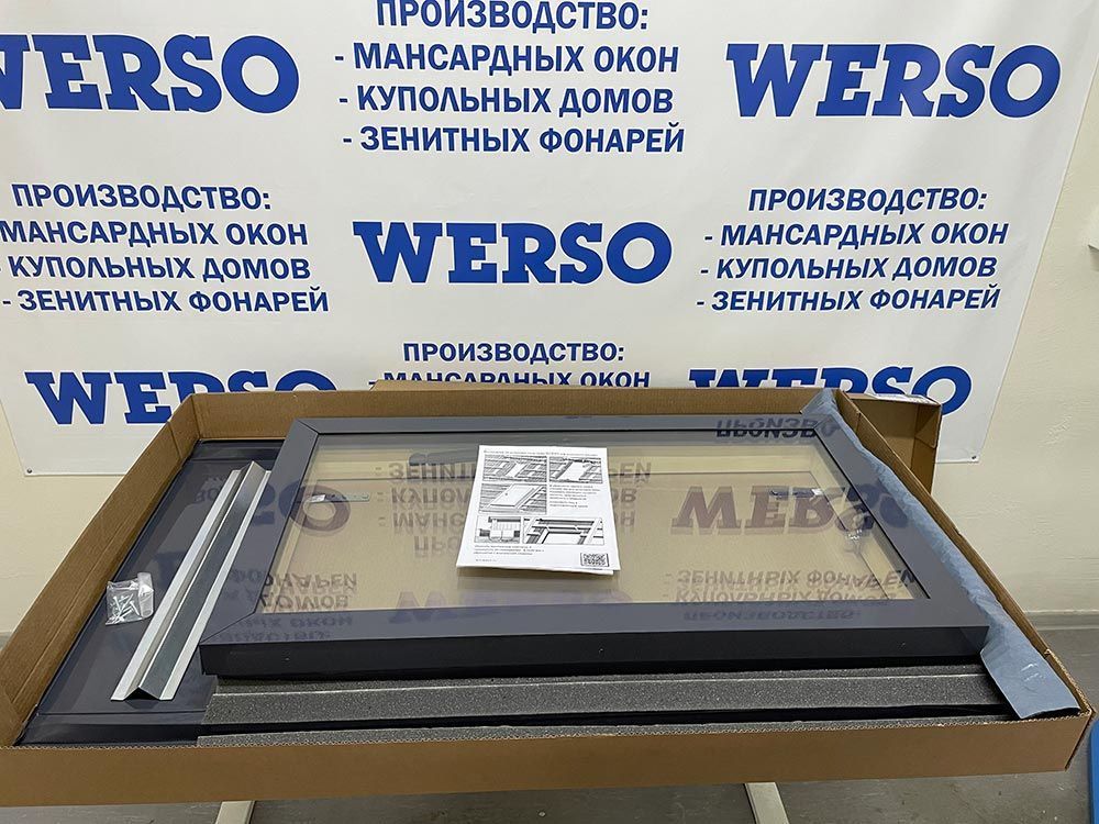 Окно-люк для нежилых чердаков Werso 52x94