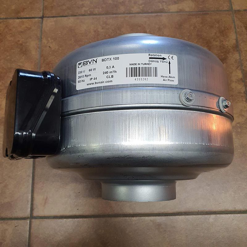 Вентилятор канальный BVN BDTX 100