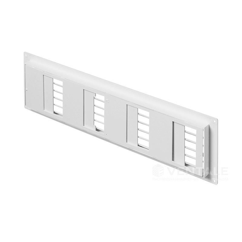 Решетка Ventale 460x123x15 Р, дверная регулируемая