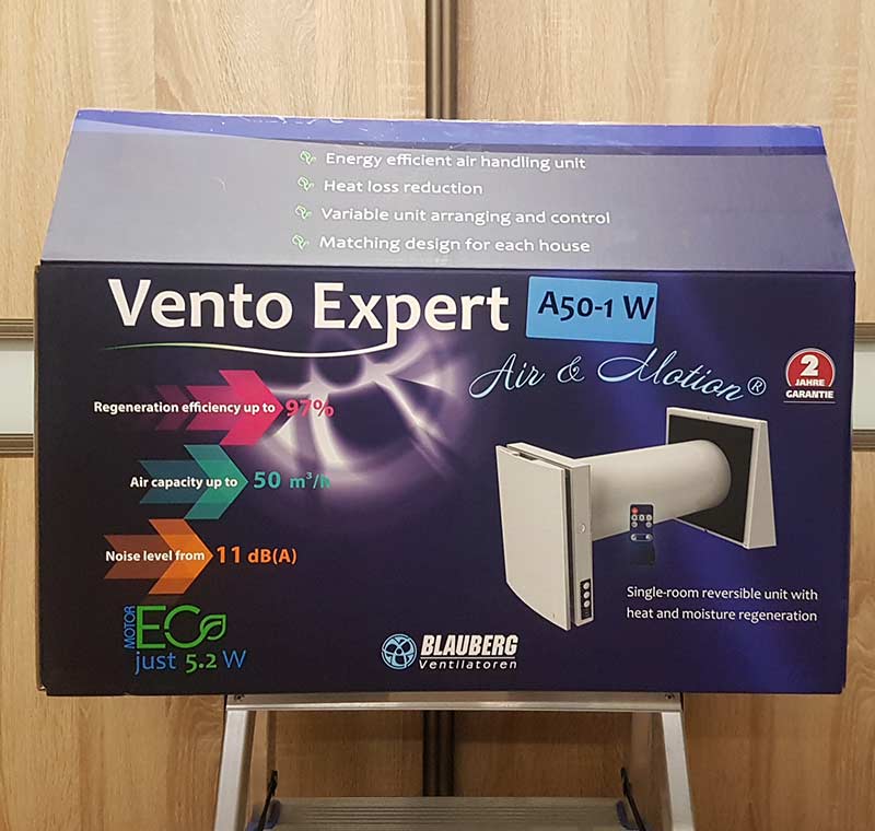 Проветриватель Blauberg VENTO Expert A50-1 W
