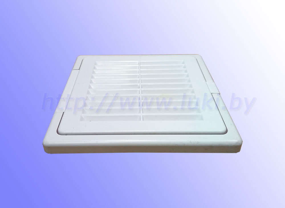 Люк-решетка, накладной пластиковый, "Декофот" ДФ 300х300