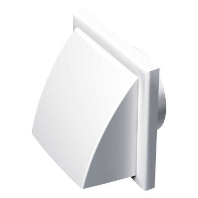 Защитный колпак Вентс 154x154 Ø100 мм белый