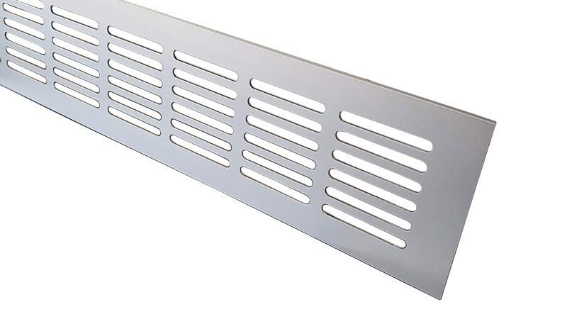 Решетка врезная алюминиевая Artel AL 800x80