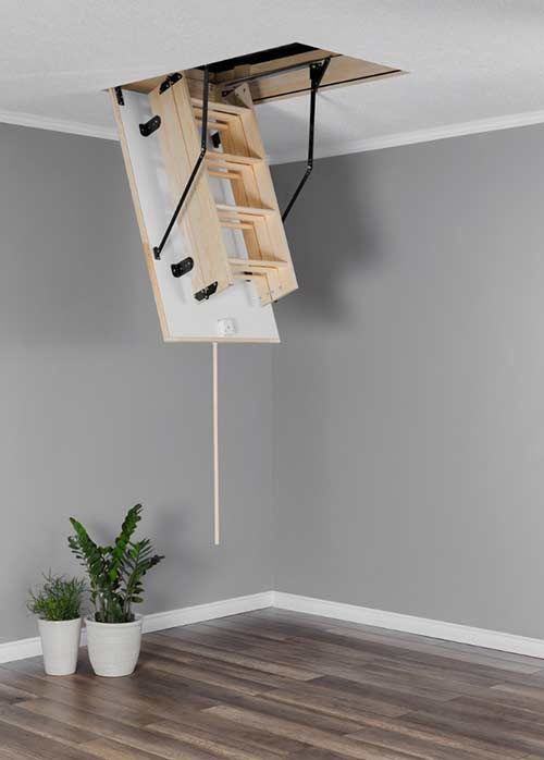 Лестница чердачная Oman Termo 60x120x280