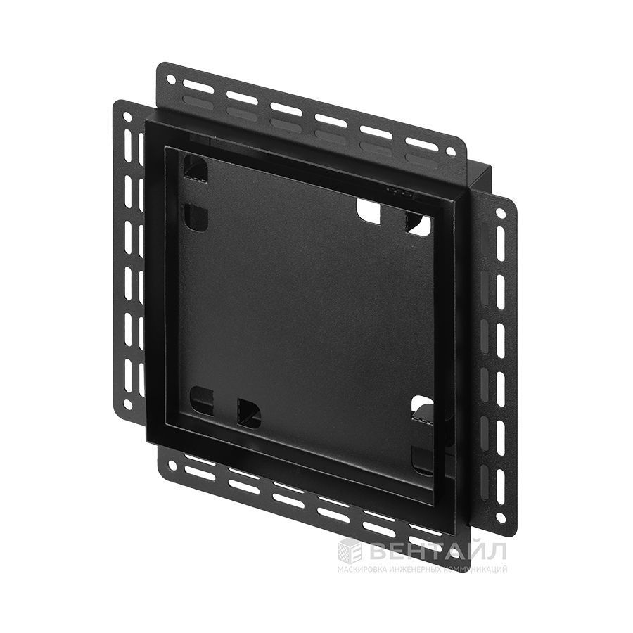 Вентиляционная решетка VRB 200x200 Tile / SILENT 100CZ (черная)