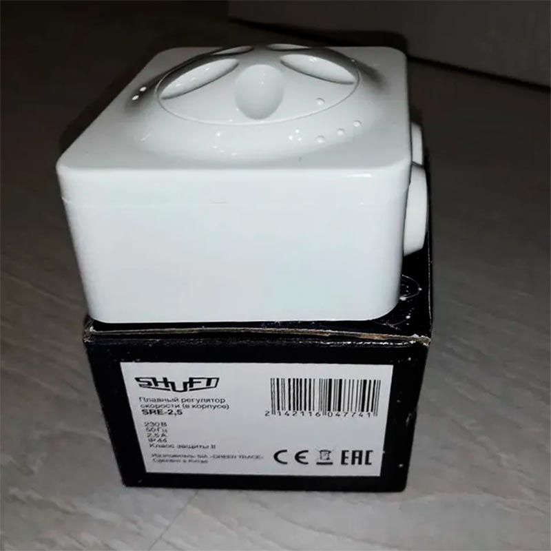 Регулятор скорости SRE-2,5 (тиристорный, в корпусе)