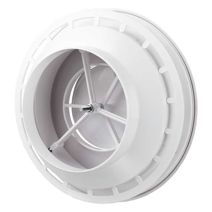 Анемостат приточно-вытяжной Вентс с фланцем ø 150 мм, пластиковый