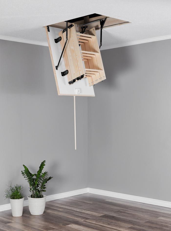 Лестница чердачная Oman Compact Termo 60x100x280