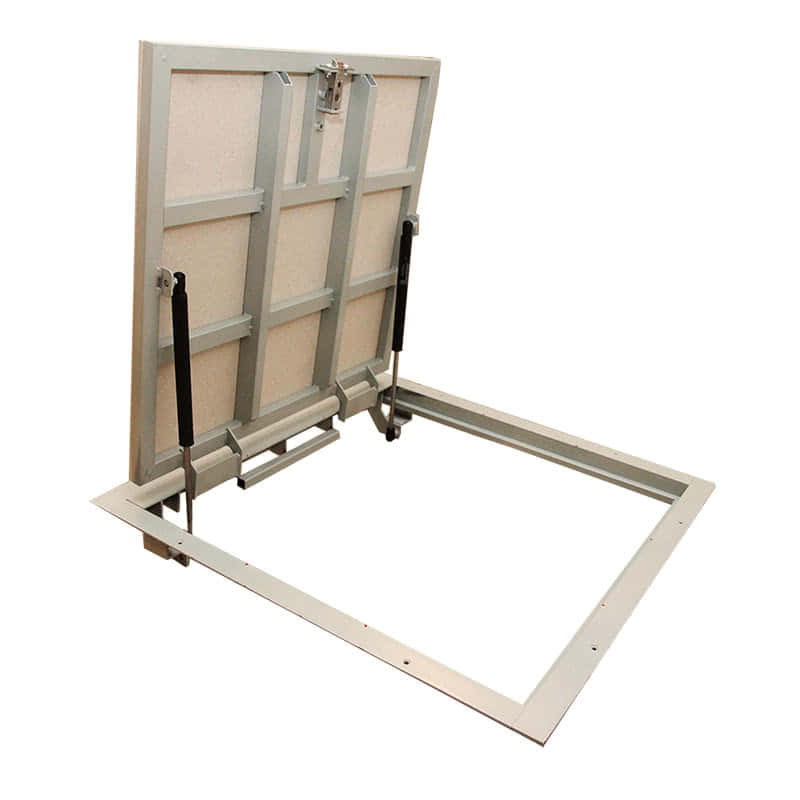 DIVA 70x70, люк напольный с амортизаторами