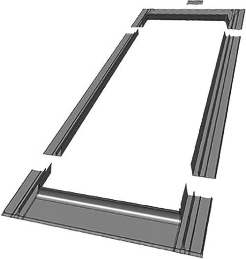 Оклад для плоских кровельных покрытий ESV 55x78