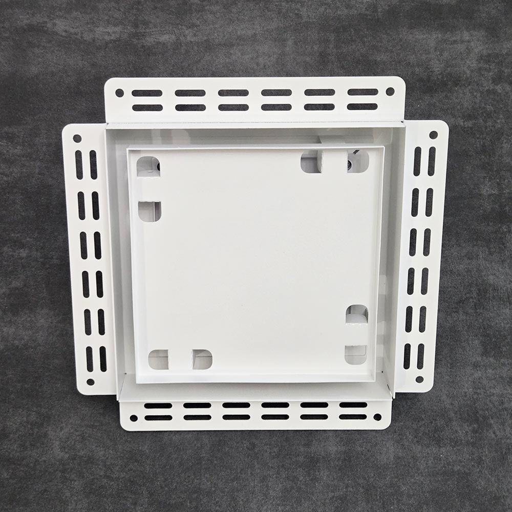 Решетка + вентилятор Keramo-M White 240x240 / STILL-B 125CK (белая)