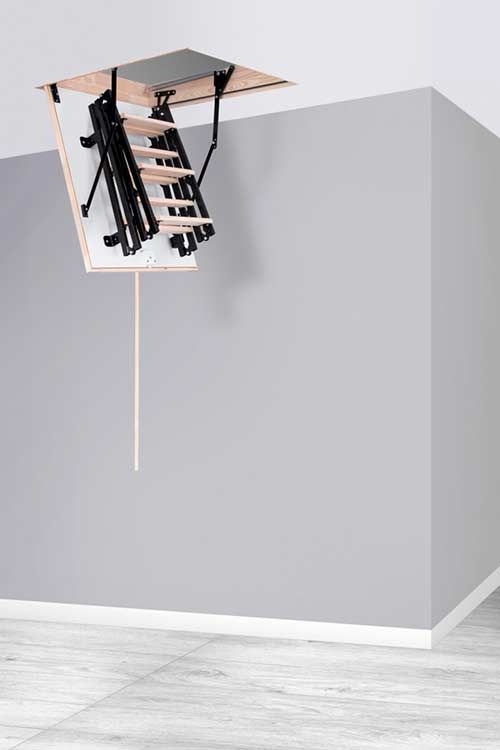 Лестница чердачная Oman Mini Termo 70x80x260