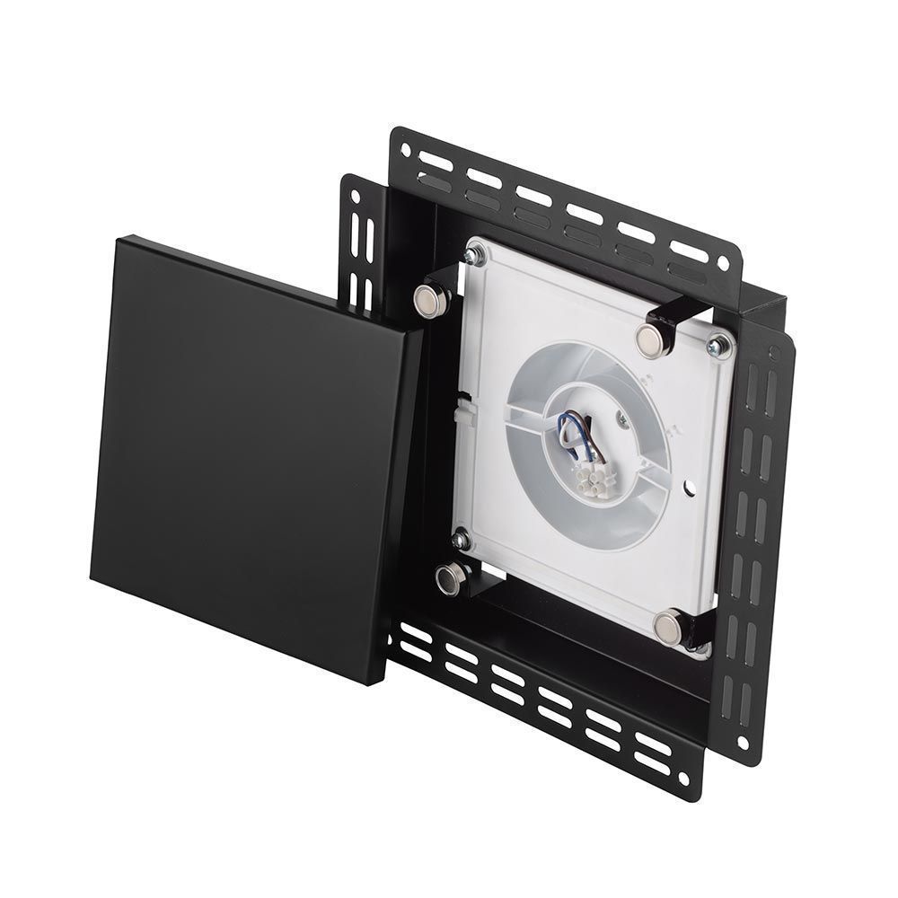 Решетка Вентайл Дизайн-У 200x200 под покраску (универсальная, D100)