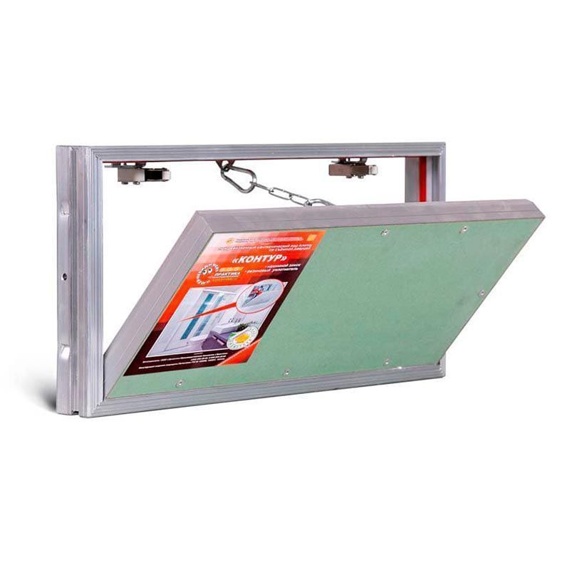 Люк под плитку Контур 2.0 40-20, со съемной дверцей