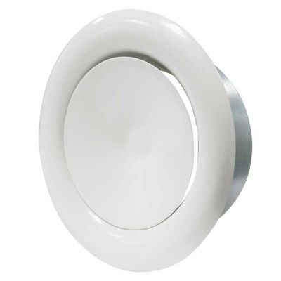 Анемостат металлический универсальный Эра с фланцем ø 200 мм