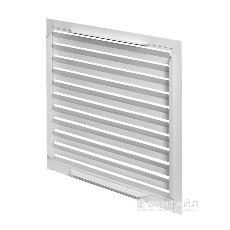 Решетка РМЖР 600x600 металлическая с жалюзи для радиатора отопления