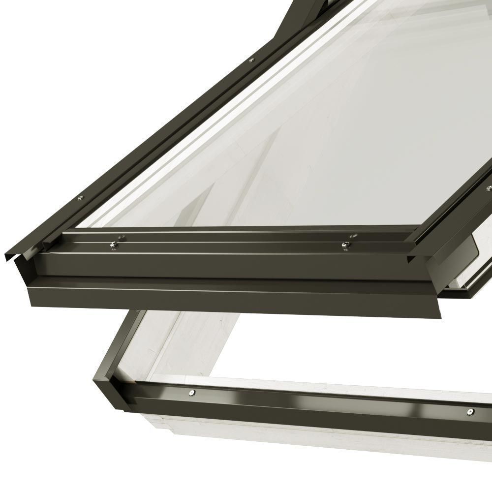 Окно мансардное Aticco 78x140, белое двухкамерное