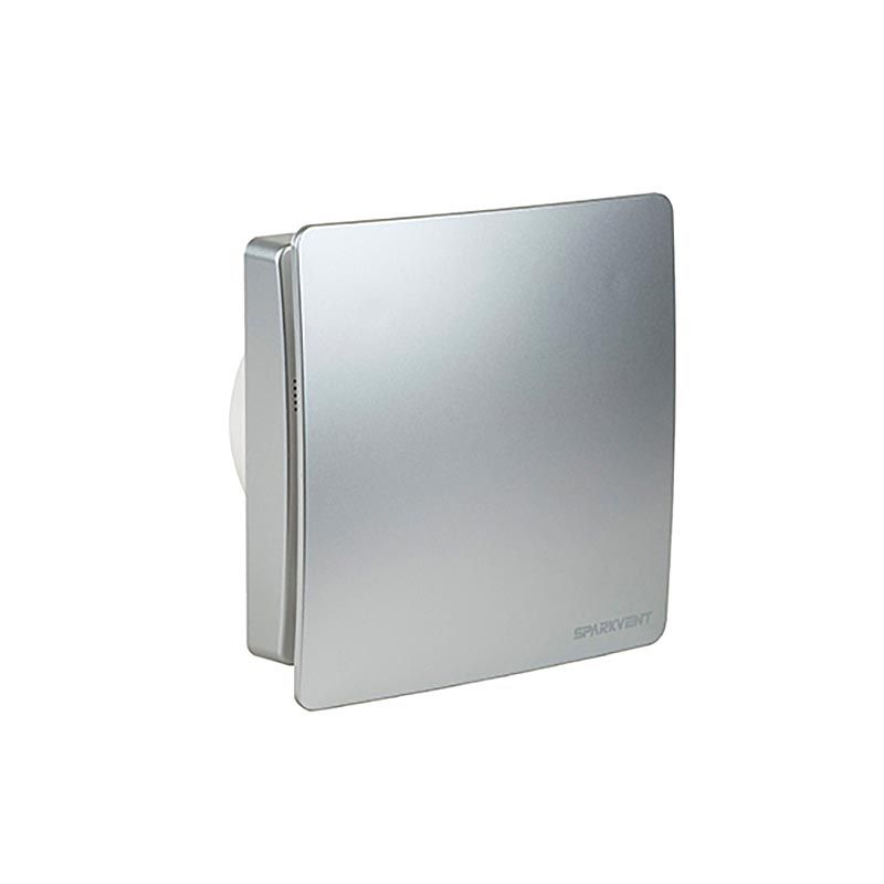 Вентилятор SPARKVENT MZ-100 TS, серебристый (ТАЙМЕР)