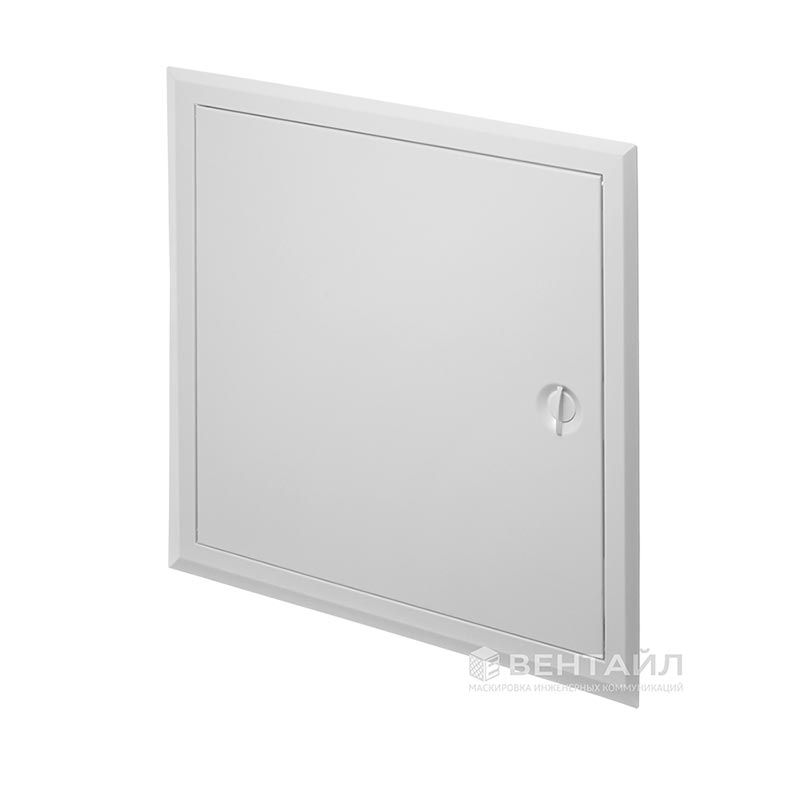 ЛРМ(ПР) 20x40, люк ревизионный металлический с пластиковой ручкой "Универсал"