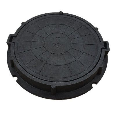 Люк канализационный Т С250-750 черный
